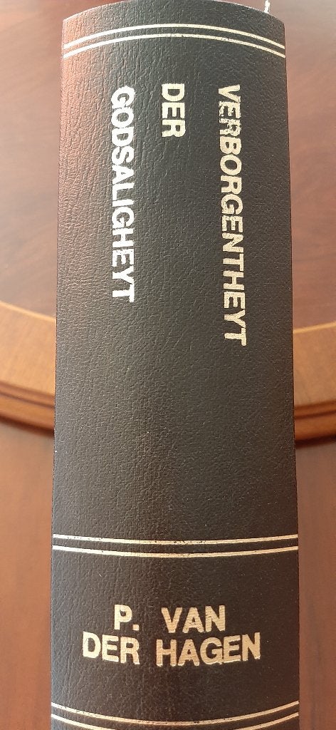 Verborgentheyt der Godsaligheyt, Petrus vander Hagen, Ophalen of Verzenden, Gelezen, Christendom | Protestants