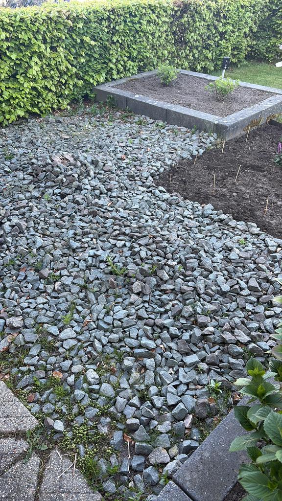 Split +/- 12m2 GRATIS!!, Tuin en Terras, Ophalen, Zo goed als nieuw