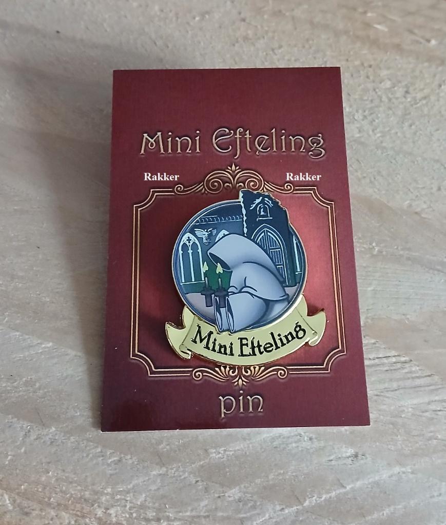 Mini Efteling Spookslot pin, Ophalen of Verzenden, Nieuw, Overige onderwerpen, Speldje of Pin