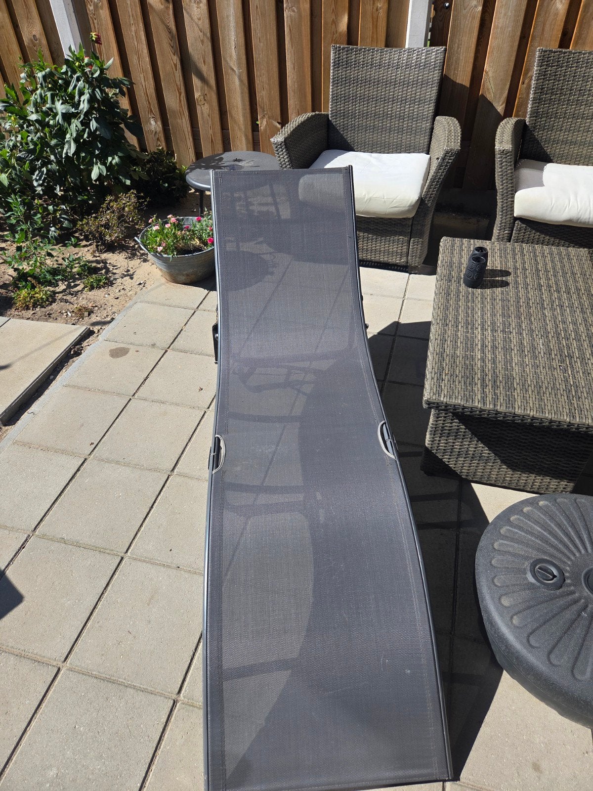 ligbed/ ligstoel/ strandstoel opvouwbaar, Ophalen, Aluminium