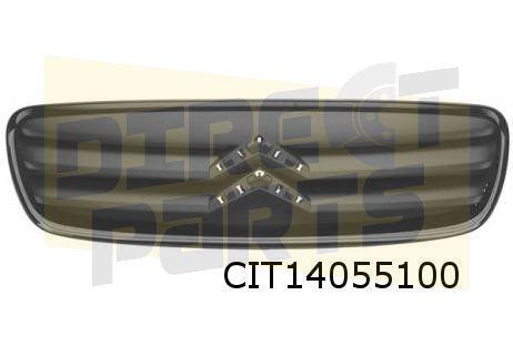 Citroen C2 (11/03)-(2/10) grille (zwart) Origineel! 7804T4, -, Nieuw, Bumper, -