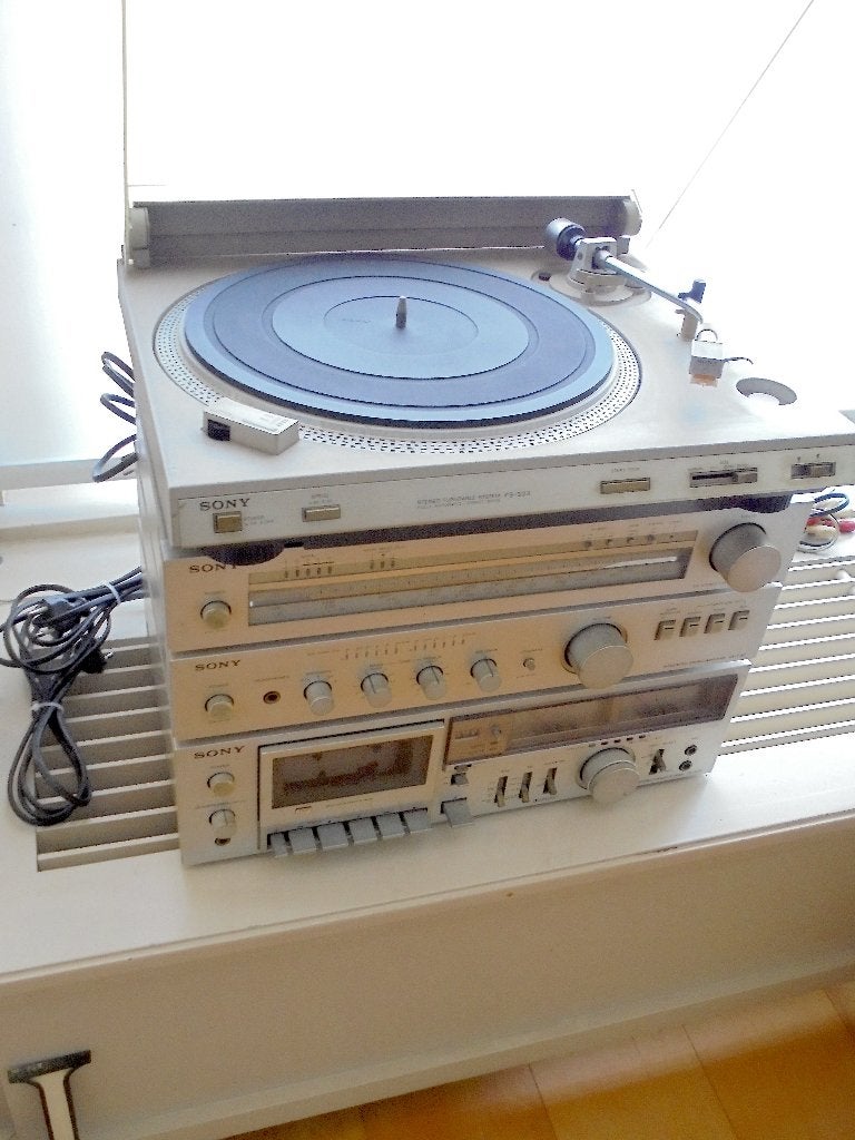 Sony stereo set, Ophalen, Tuner of Radio, Gebruikt, Losse componenten