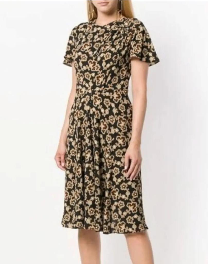 Isabel Marant Etoile prachtige  jurk Lexia dress Fr mt 36, Ophalen, Overige kleuren, Zo goed als nieuw, Knielengte