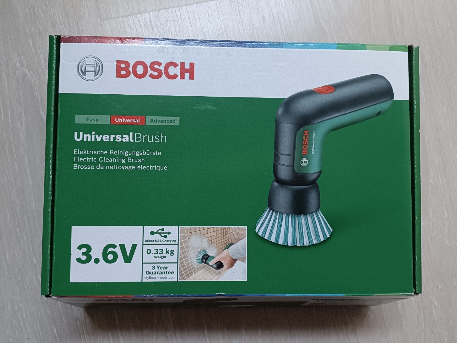Bosch accureinigingsborstel, Huis en Inrichting, Schoonmaakartikelen, Ophalen of Verzenden