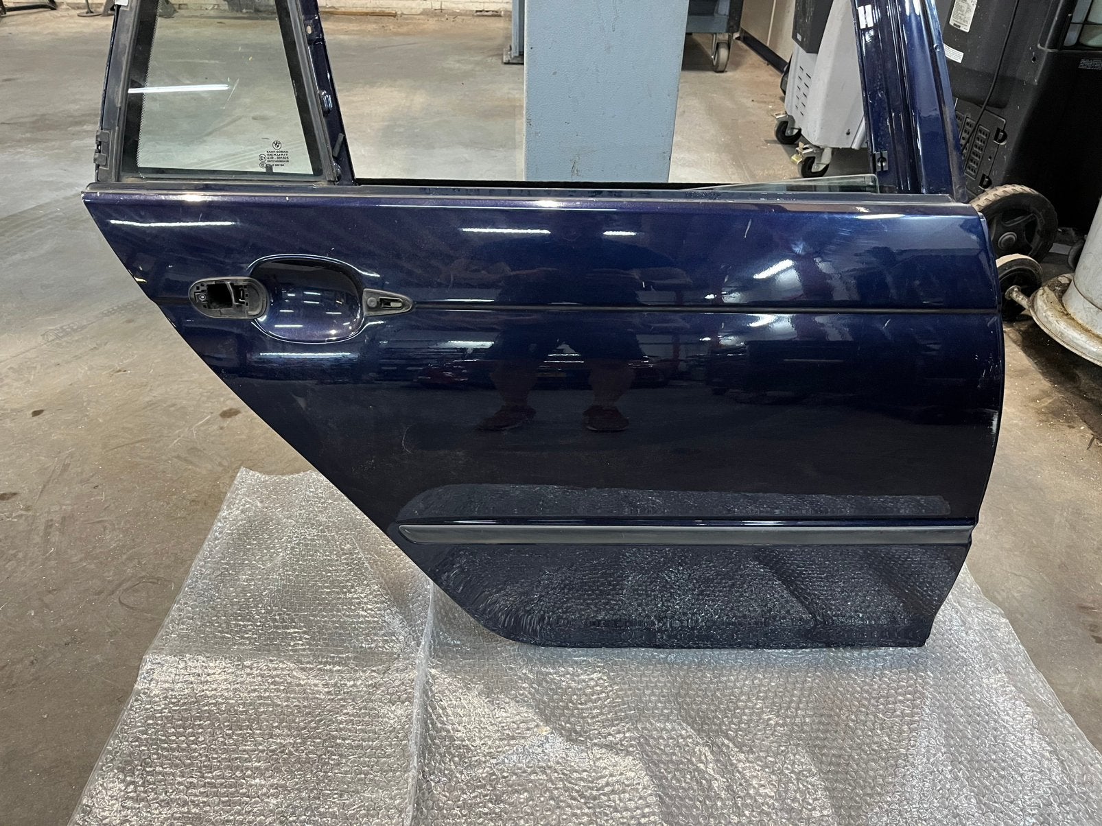 BMW E46 Touring deuren Orientblauw, Auto-onderdelen, Ophalen, Voor, BMW, Achterklep