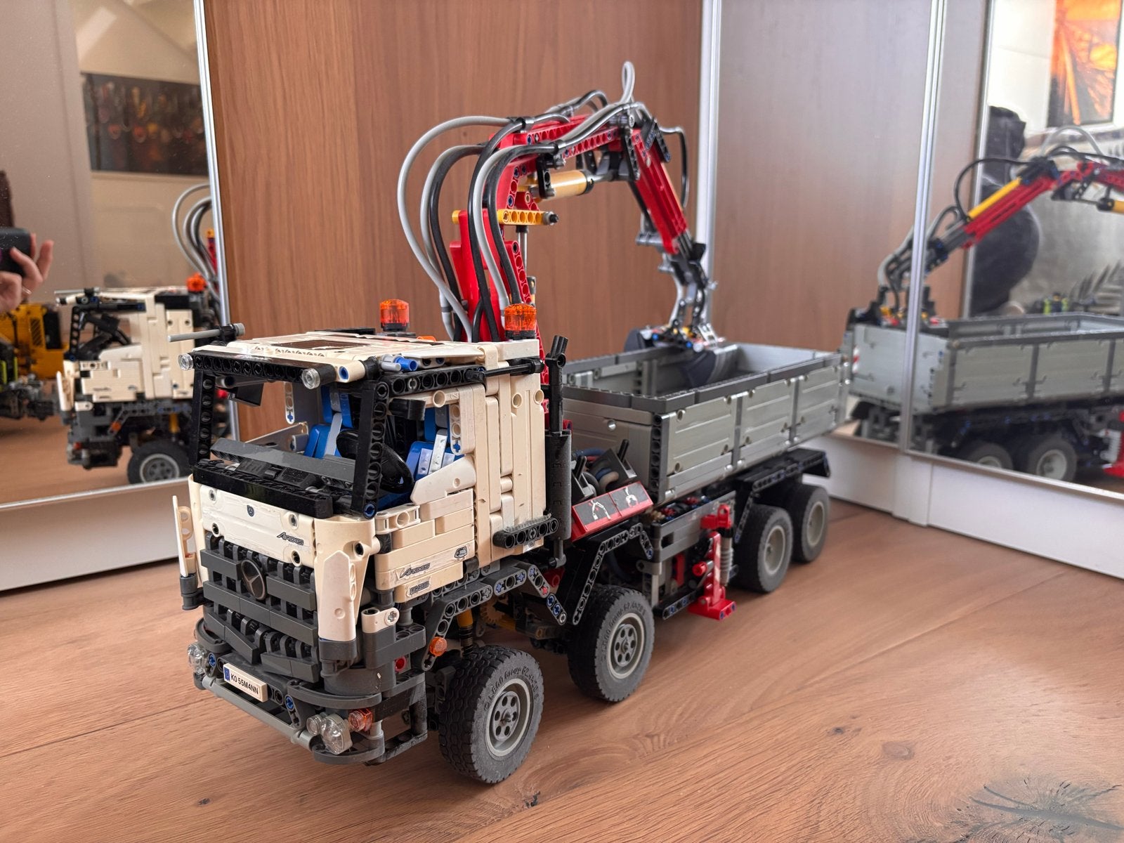 Lego Technic Mercedes-Benz Arocs 3245 (42043), Kinderen en Baby's, Ophalen of Verzenden, Zo goed als nieuw, Overige merken