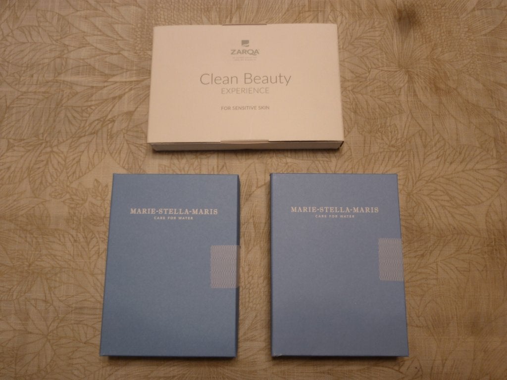 1x Zarqa clean beauty experience & 2x Marie Stella Maris, Ophalen of Verzenden, Nieuw, Overige typen