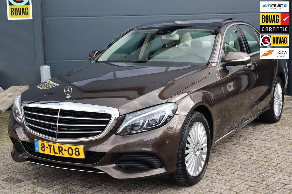Mercedes-Benz C-klasse 180 Prestige Comfort-Automaat-schuifk, Automaat, Euro 6, Beige, Bedrijf