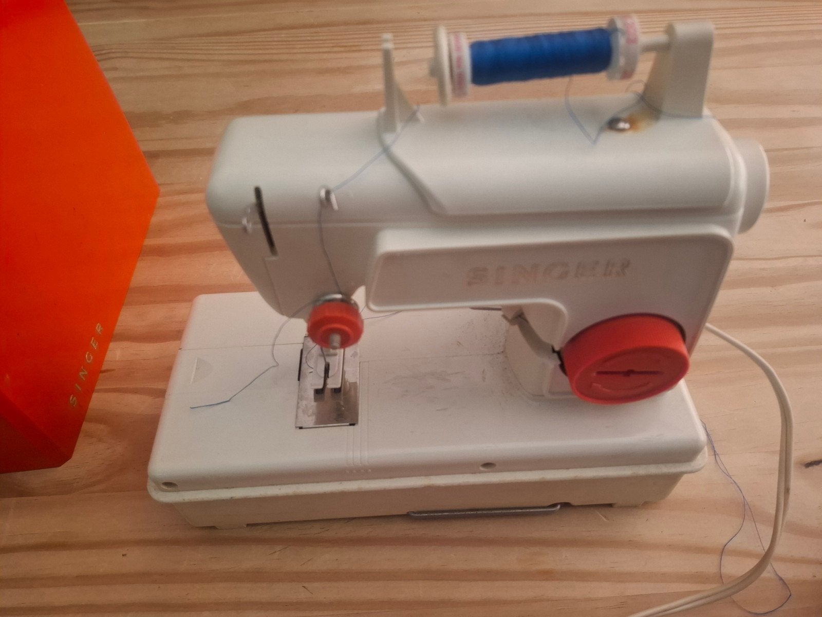 Vintage Singer junior miss naaimachine, Ophalen, Gebruikt, Naaimachine, Singer