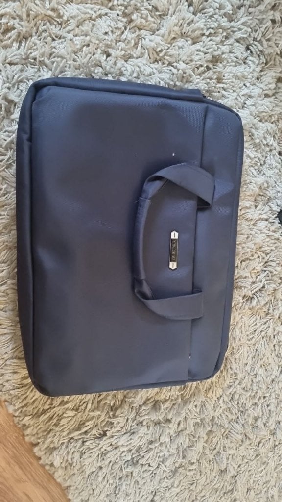 Donkerblauwe laptoptas - goed staat, Computers en Software, Gebruikt, 15 inch, Aktetas, Ophalen of Verzenden