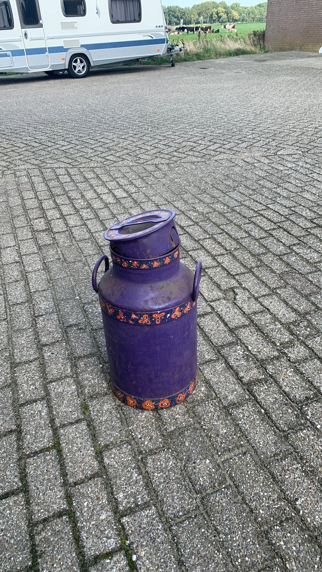 Melkbus van ijzer, Ophalen, Zo goed als nieuw
