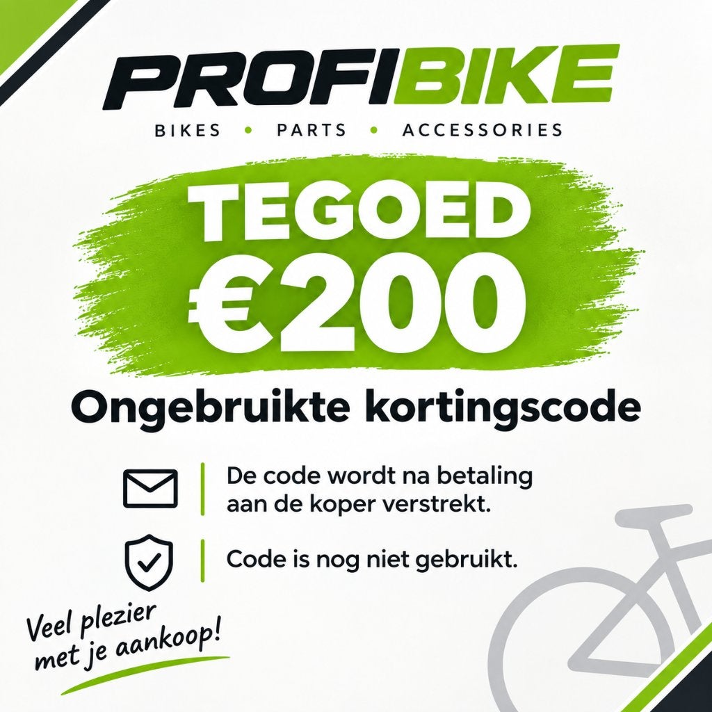 Profibike tegoed kortingscode, Tickets en Kaartjes, Eén persoon, Kortingsbon, Overige typen