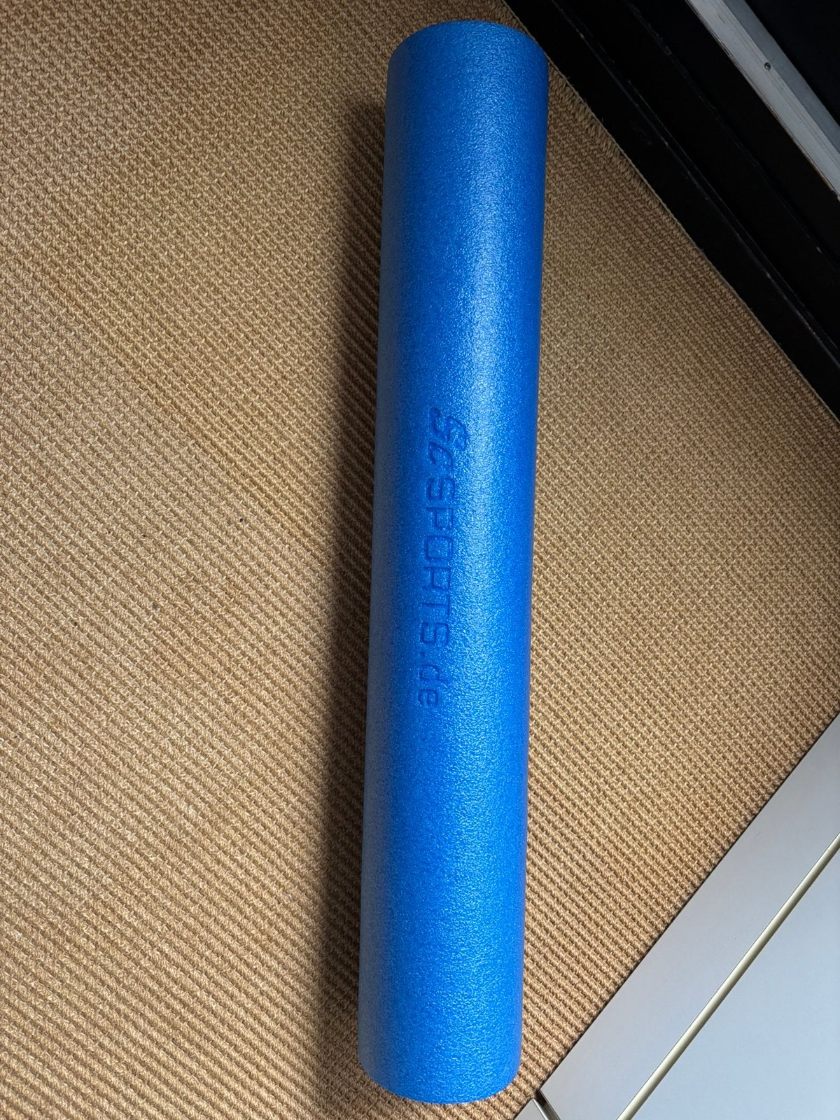 ScSports Foam Roller 90 cm diam. 15 cm blauw, Ophalen, Zo goed als nieuw, Foamroller