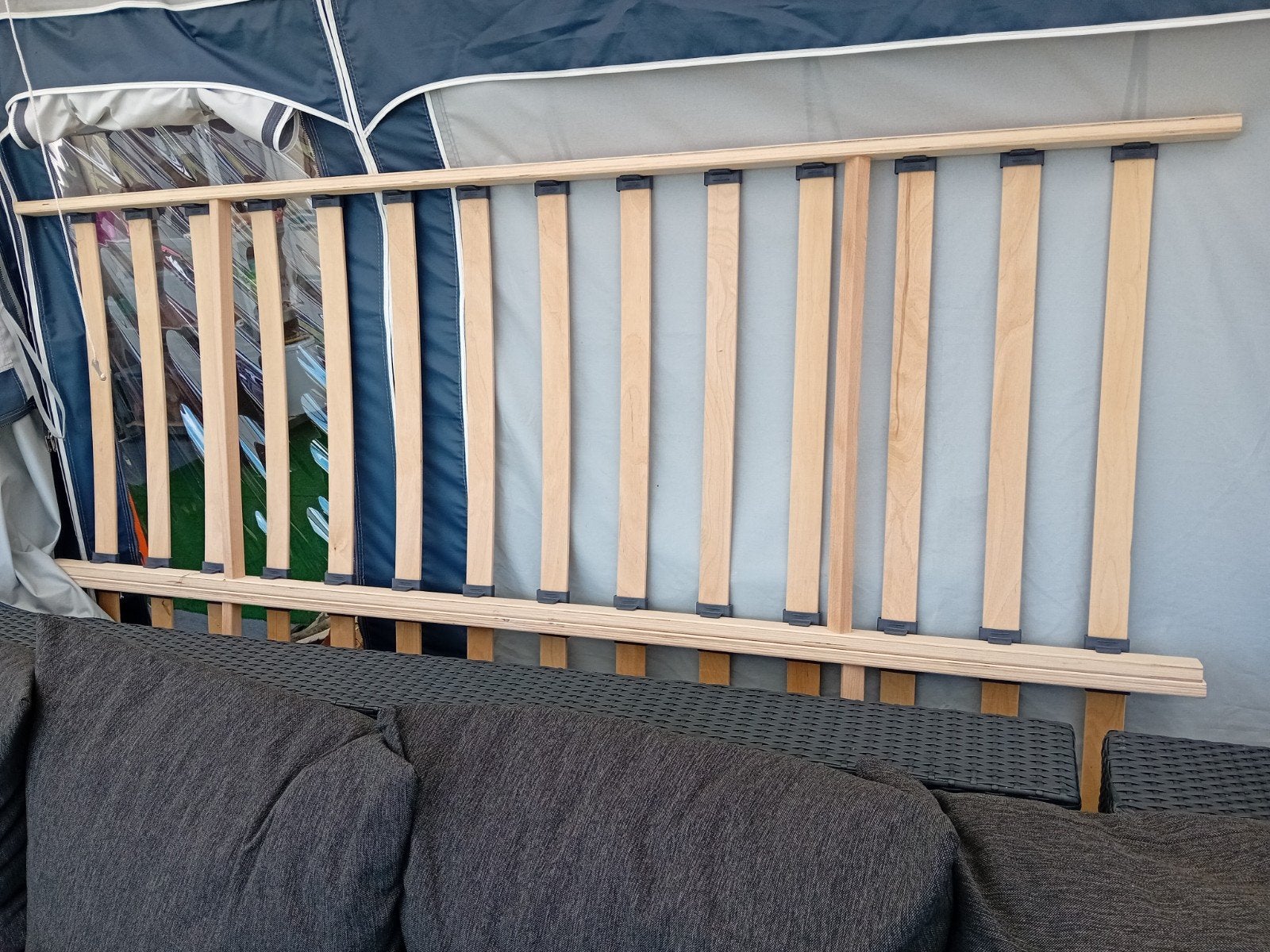 2x Lattenbodem 70x200 cm - Zo goed als nieuw, Ophalen, Zo goed als nieuw, Bedbodem, 200 cm