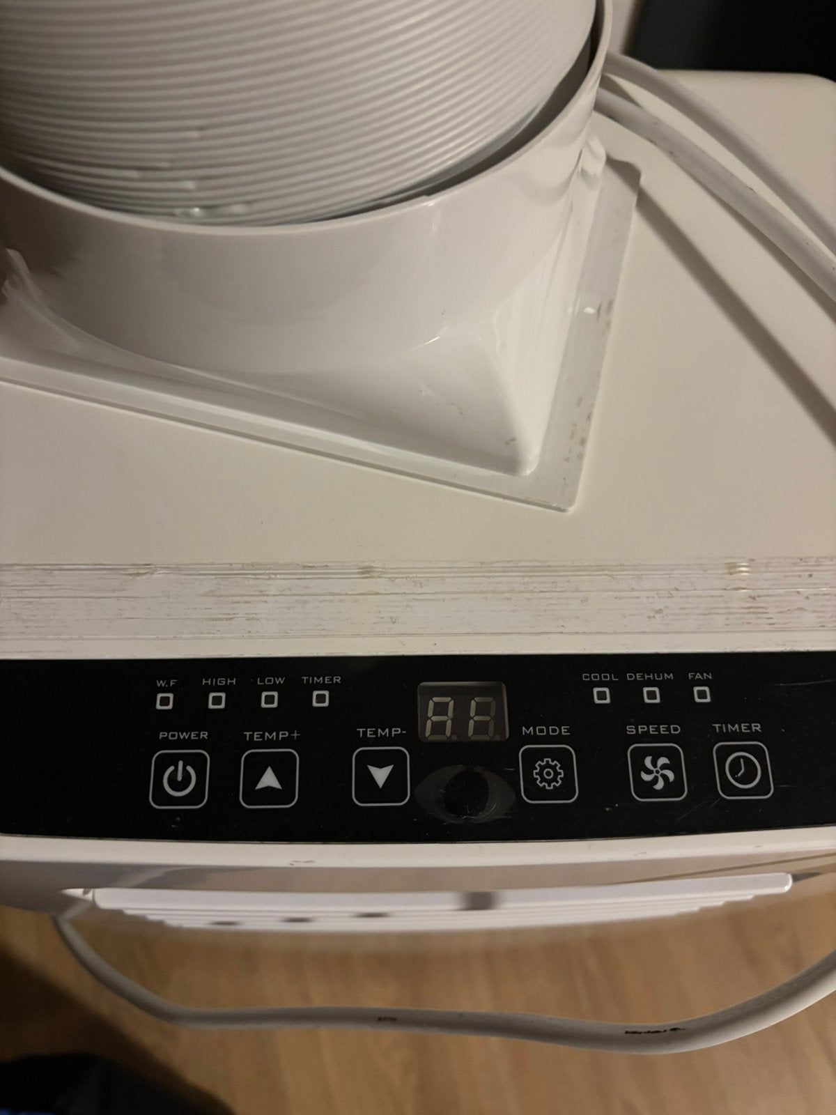 Eurom mobiele airco, Ophalen, Gebruikt, Minder dan 60 m³, 2 snelheden