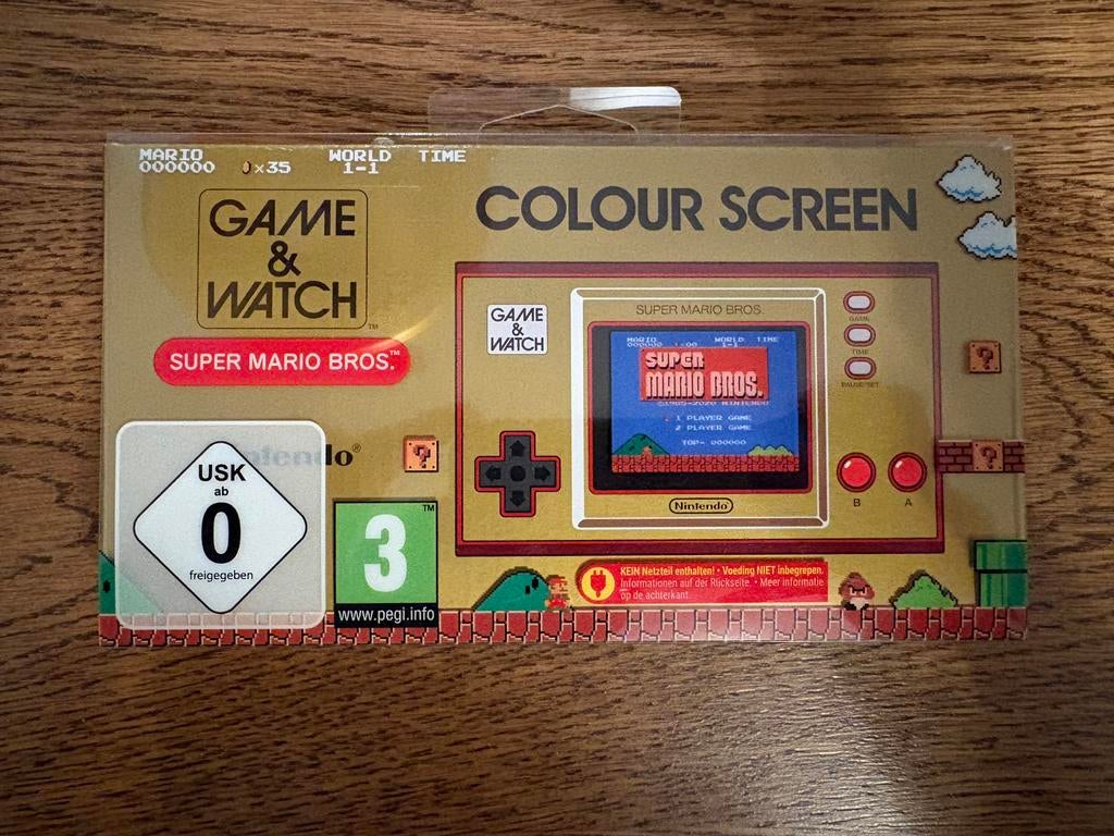 Game & Watch Super Mario Bros / Ball, Ophalen of Verzenden, Zo goed als nieuw, Overige modellen, Met games