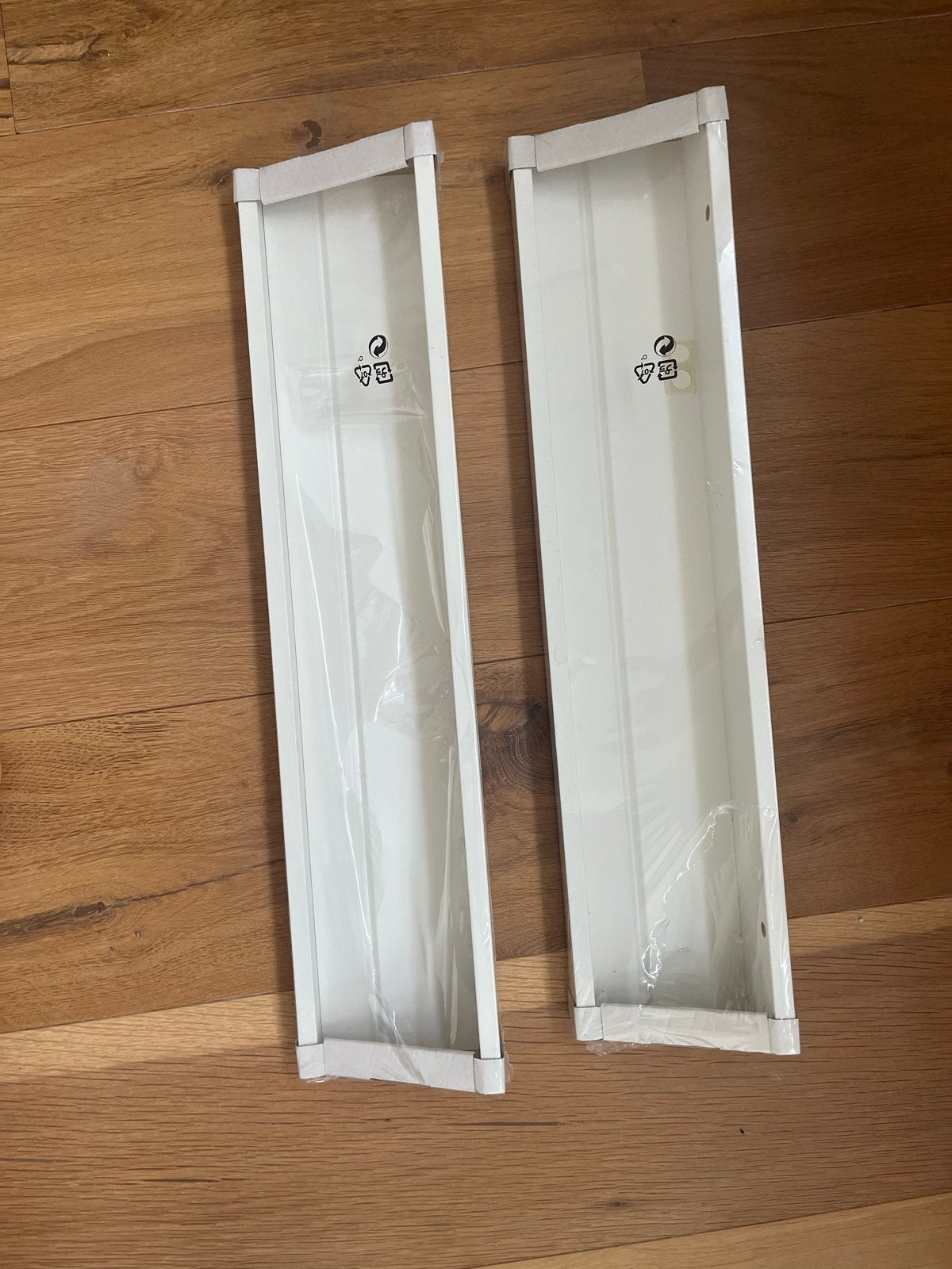 IKEA Mosslanda fotolijst/plank 55 cm wit (2 stuks), Hout, Nieuw, Ophalen of Verzenden, Modern