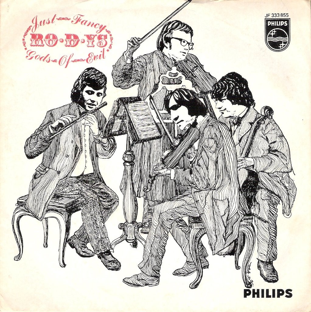 RO-D-YS- Just Fancy/Gods Of Evil 1967DUTCH GARAGE BEAT PSYCH, Ophalen, Gebruikt, Pop