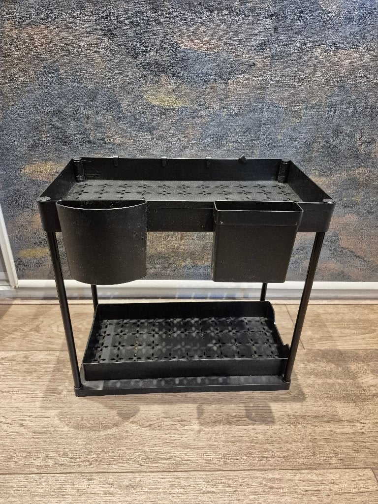 Organiser keuken 2 stuks moet weg 16 sept, Ophalen, Zwart, Nieuw, 50 tot 100 cm