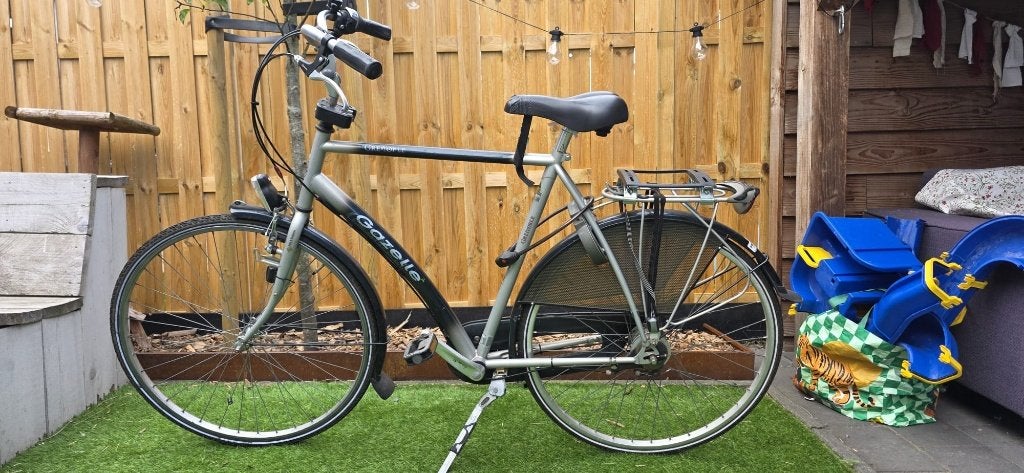Gazelle herenfiets, Ophalen, Gebruikt, Versnellingen, Gazelle
