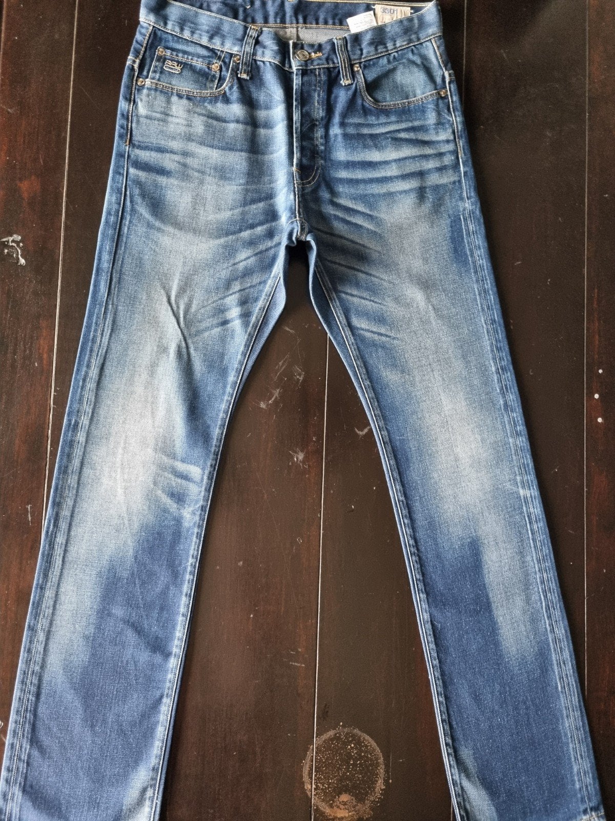 CLASSIC G STAR RAW 3301 SLIM STRETCH JEANS SIZE 32/34, Kleding | Heren, G-Star Raw, Blauw, W32 (confectie 46) of kleiner, Ophalen of Verzenden