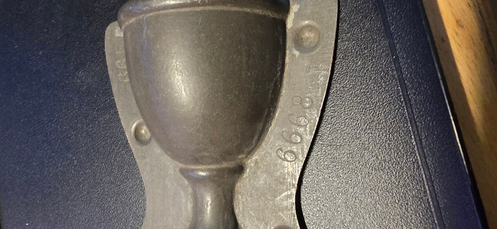 Antieke chocoladevorm trofee - Cladder & Jansen,  Amsterdam, Ophalen of Verzenden