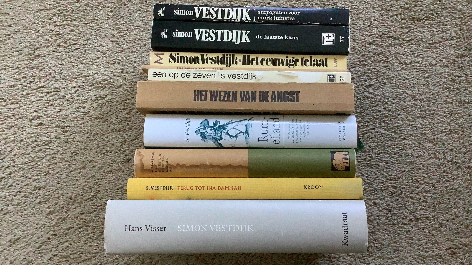 Simon Vestdijk, 10x: Schrijversleven - Ina Damman - Wezen, Ophalen of Verzenden, Gelezen, S. Vestdijk / H. Marsman / Hans Visser