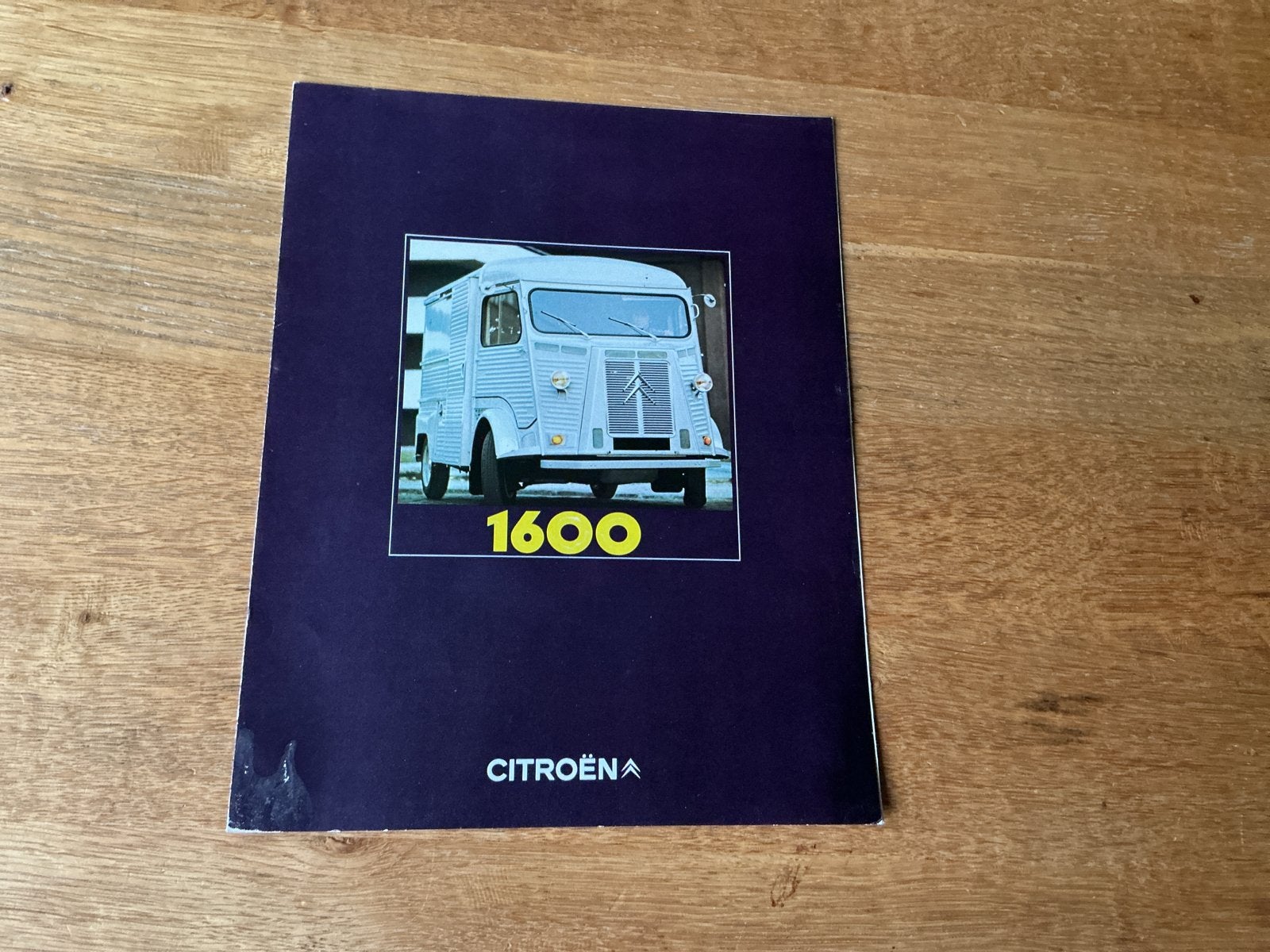 Citroën 1600 Brochure - Klassieke Bedrijfswagen 1971, Ophalen of Verzenden, Gelezen, Citroën