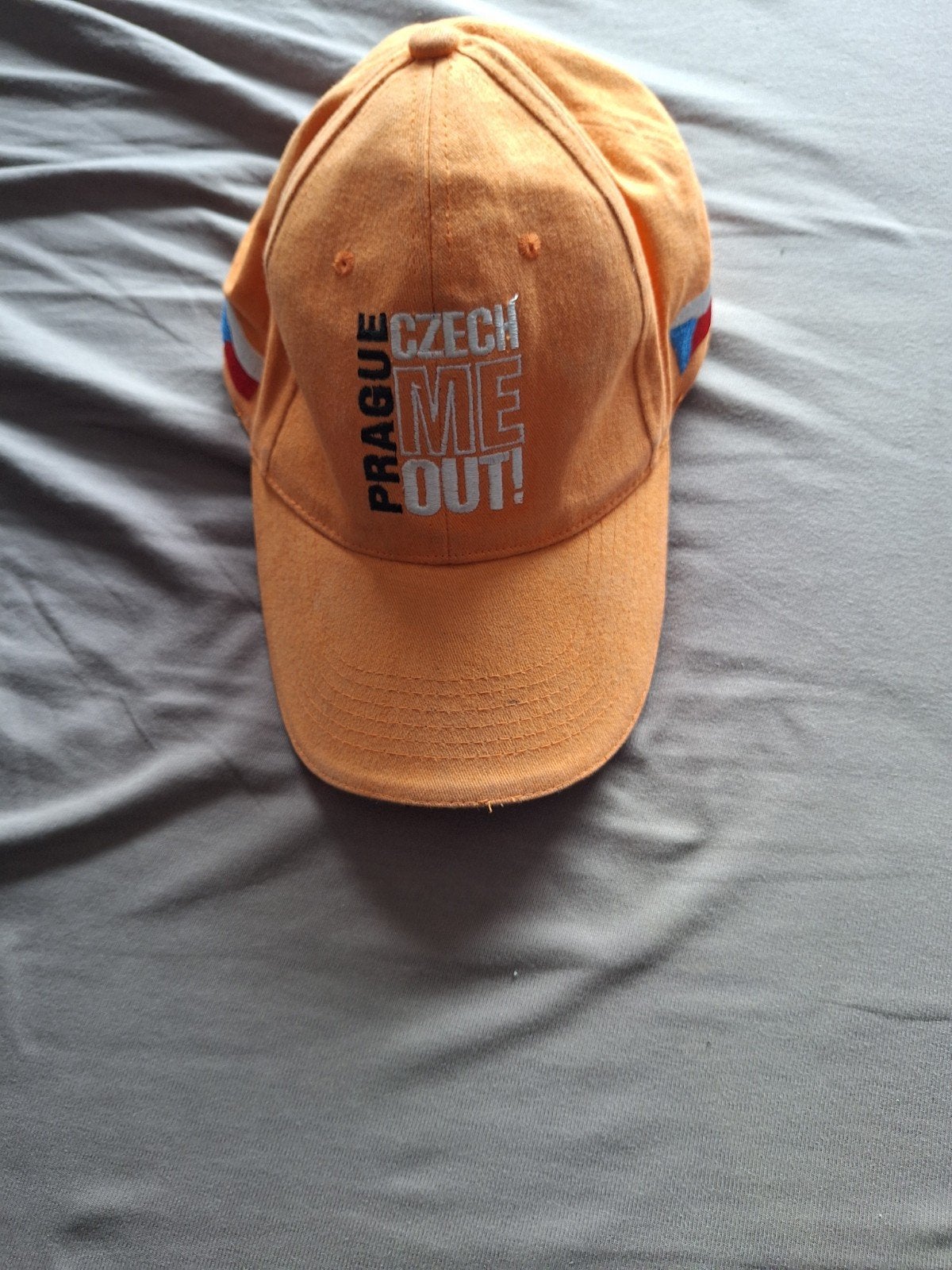 Oranje pet met vlag, Ophalen of Verzenden, Zo goed als nieuw