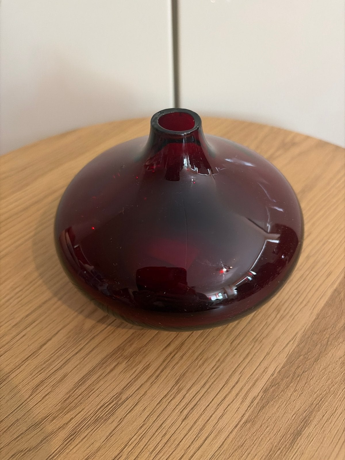 IKEA Salong vazen (7 stuks) - Johanna Jelinek - Bloedrood, Ophalen, Zo goed als nieuw, Rood, Glas