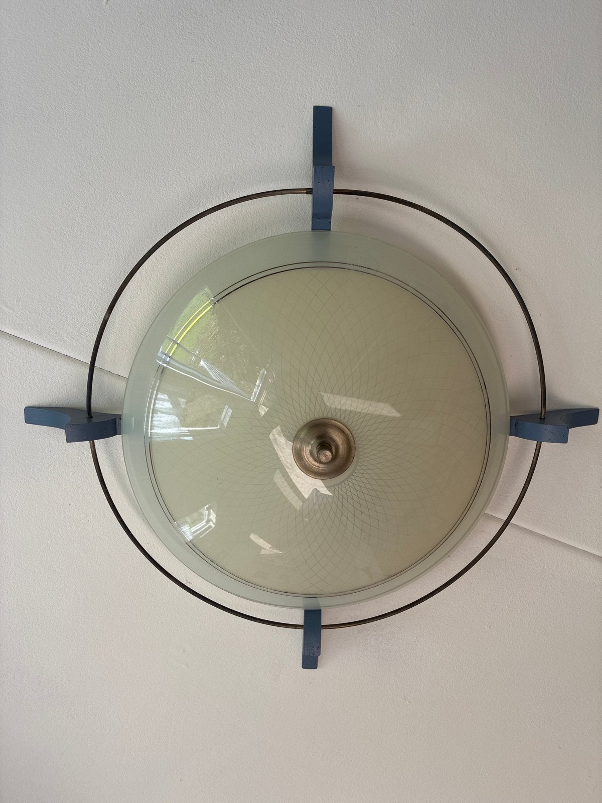 Vintage Plafonnière - 65 cm diameter, Ophalen of Verzenden
