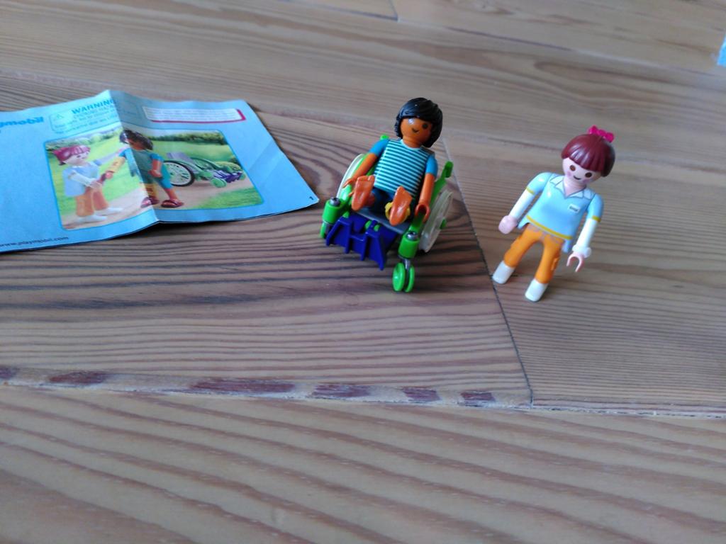 Playmbil rolstoeler, compleet en als nieuw, Ophalen of Verzenden, Zo goed als nieuw