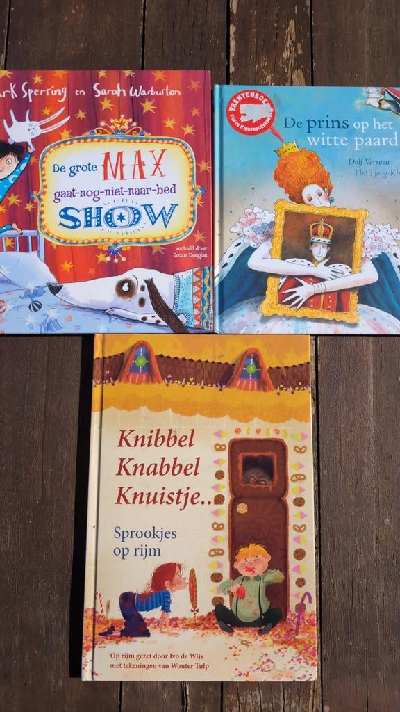 3 Prentenboeken/Voorleesboekjesl, Boeken, Kinderboeken | Kleuters, Ophalen of Verzenden