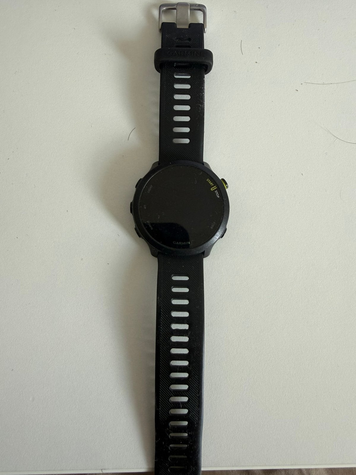 Garmin Forerunner 55, Ophalen, Zo goed als nieuw, Zwart, Android
