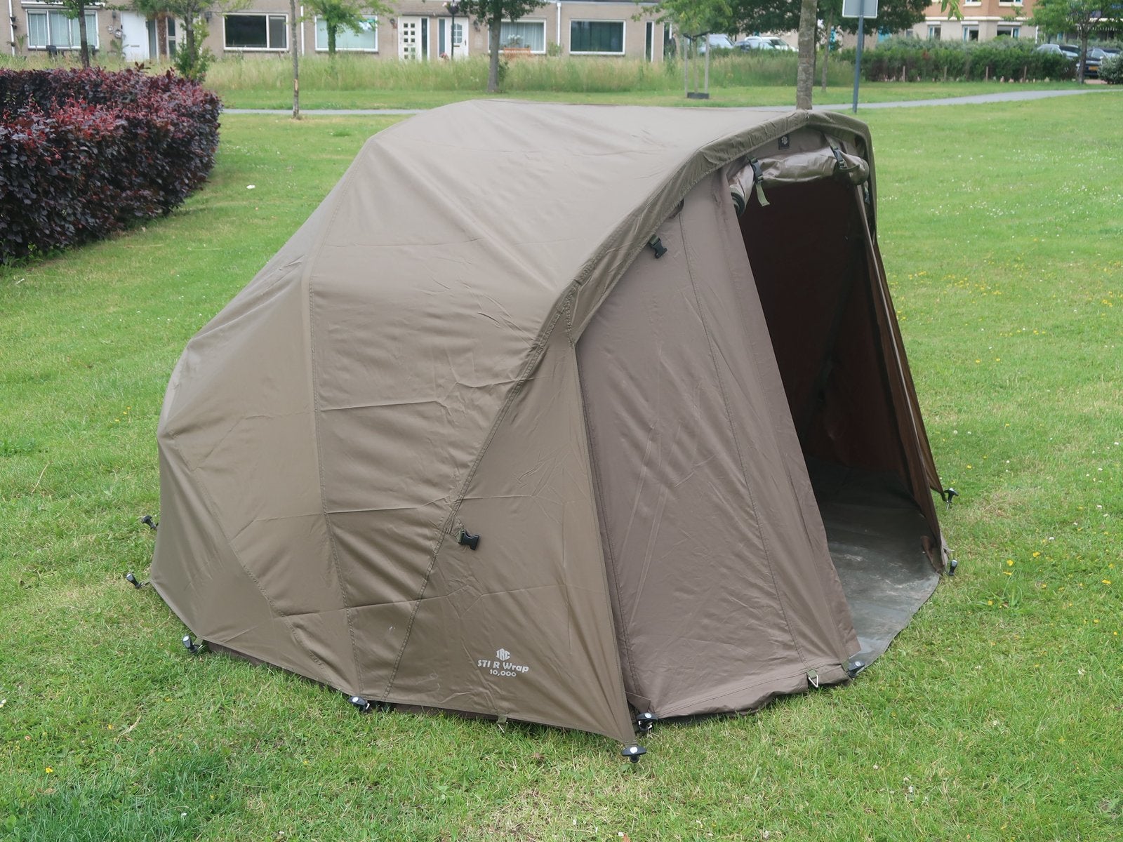 JRC STI 10,000 bivvy / vistent 1-persoons met overwrap, Watersport en Boten, Ophalen, Gebruikt, Overige typen