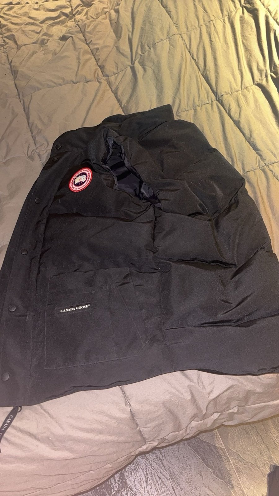 Canada Goose bodywarmer - Zwart - Maat m, Kleding | Heren, Jassen | Winter, Ophalen of Verzenden, Zo goed als nieuw, Maat 48/50 (M)