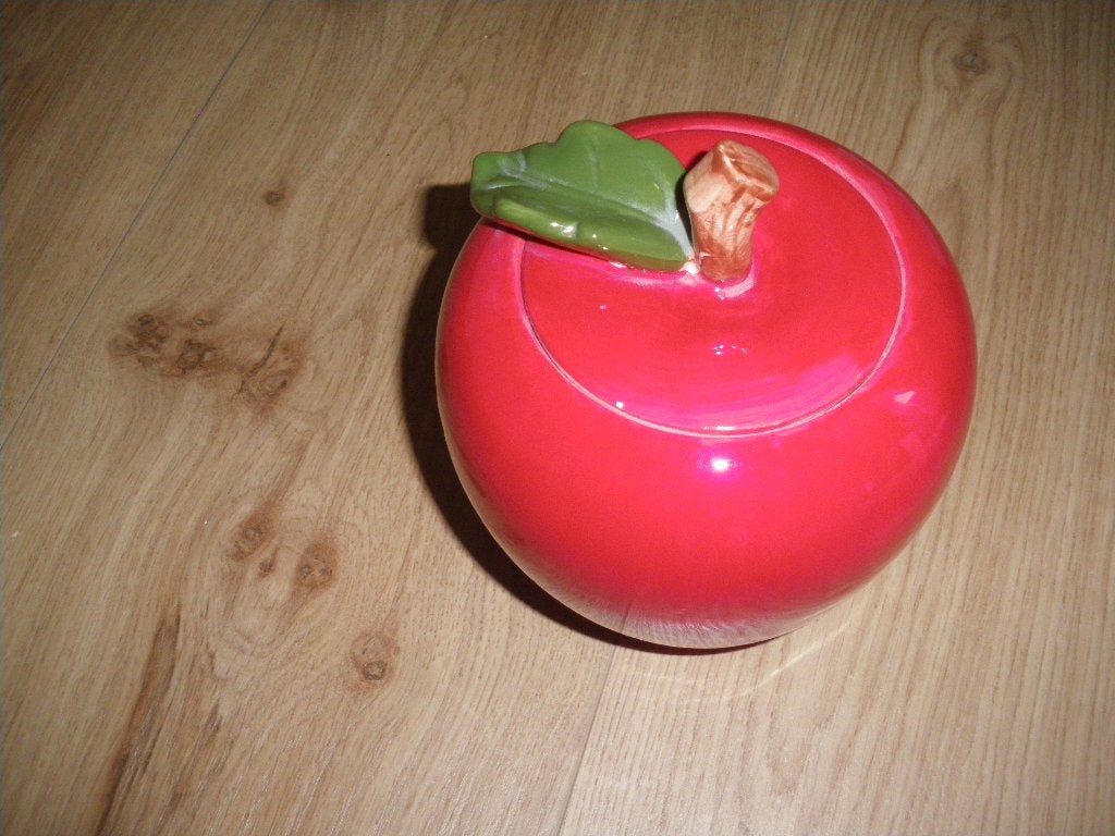 nieuw heel leuk fruit decoratie potje met deksel, Ophalen of Verzenden, Nieuw