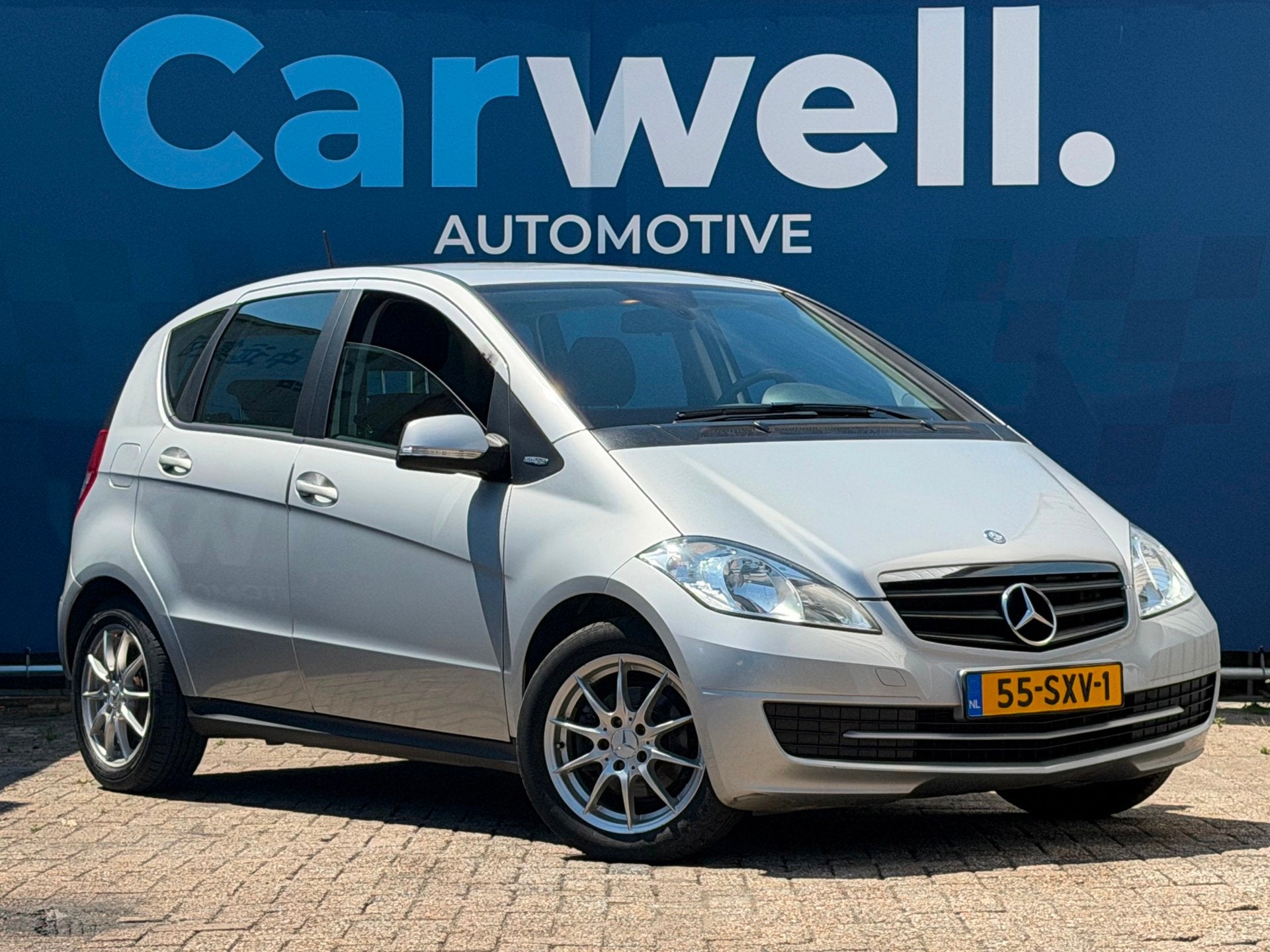 Mercedes-Benz A-klasse 160 BlueEFFICIENCY Business Class|1e, Voorwielaandrijving, Euro 5, Stof, Zwart