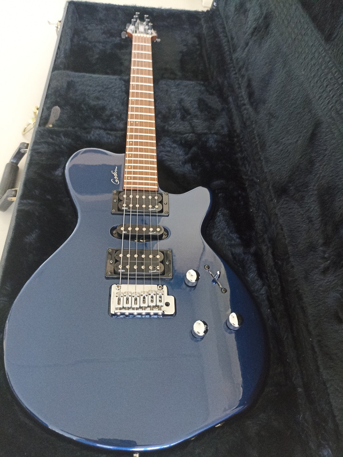 Godin Solidac elektrische gitaar - Zo goed als nieuw, Ophalen, Zo goed als nieuw, Solid body, Overige merken