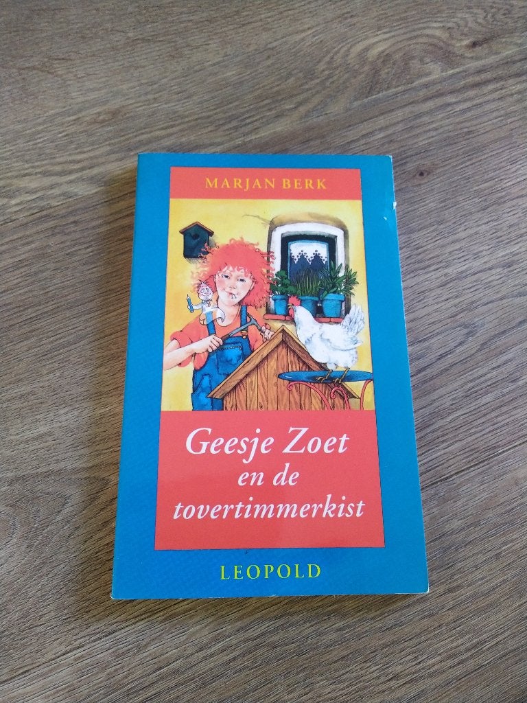 Geesje zoet en de tovertimmerkist - Marjan Berk, Ophalen of Verzenden, Gelezen, Fictie algemeen