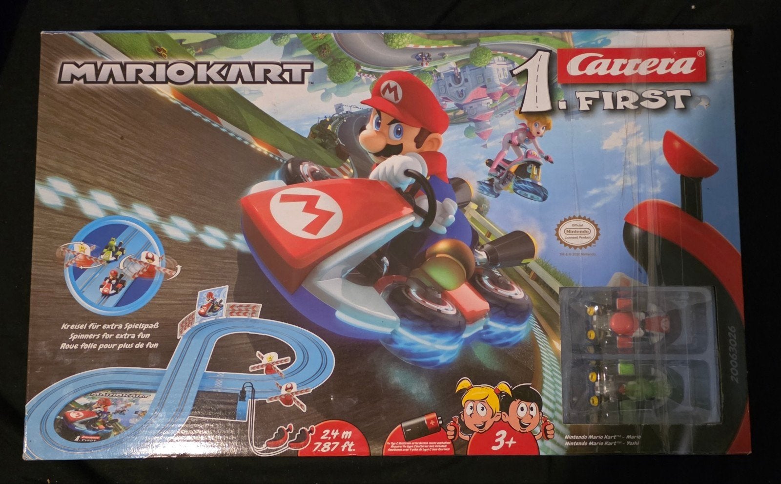 Carrera 1 first Mario kart (Nieuw), Ophalen, Racebaan, Zelf te bouwen, Carrera