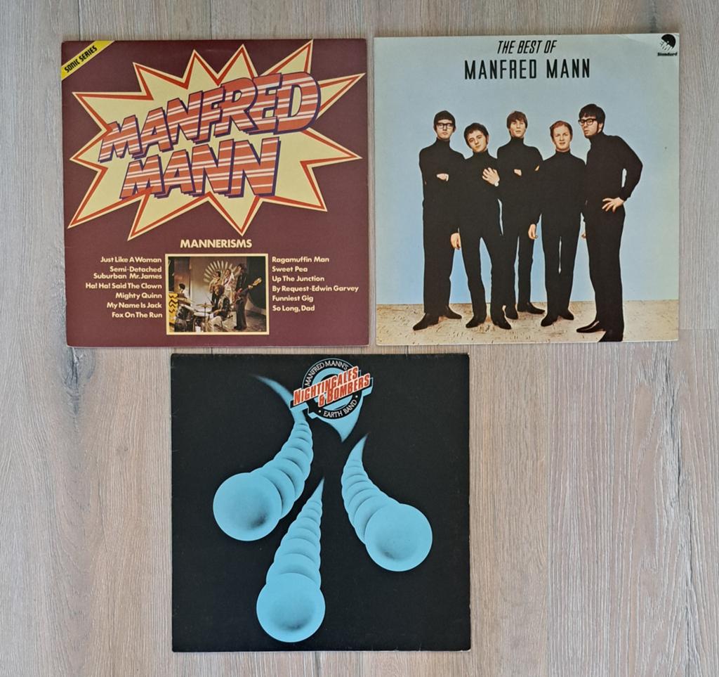 Manfred Mann Vinyl LP Collectie - 3 Albums, Ophalen of Verzenden, Gebruikt, 12 inch