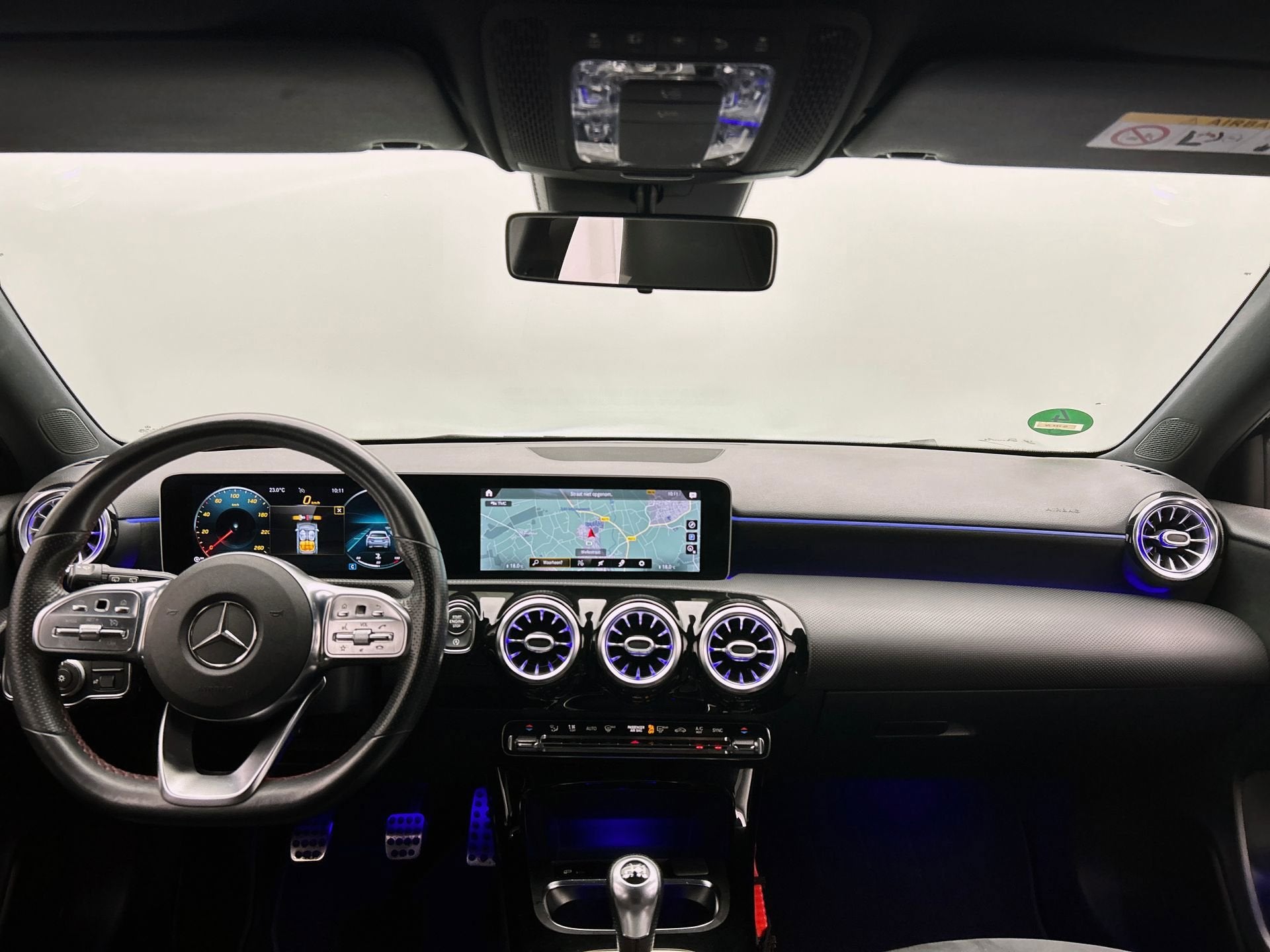 Mercedes-Benz A-klasse 160 Advantage AMG | Origineel NL | Wi, Auto's, Mercedes-Benz, Voorwielaandrijving, Gebruikt, 4 cilinders
