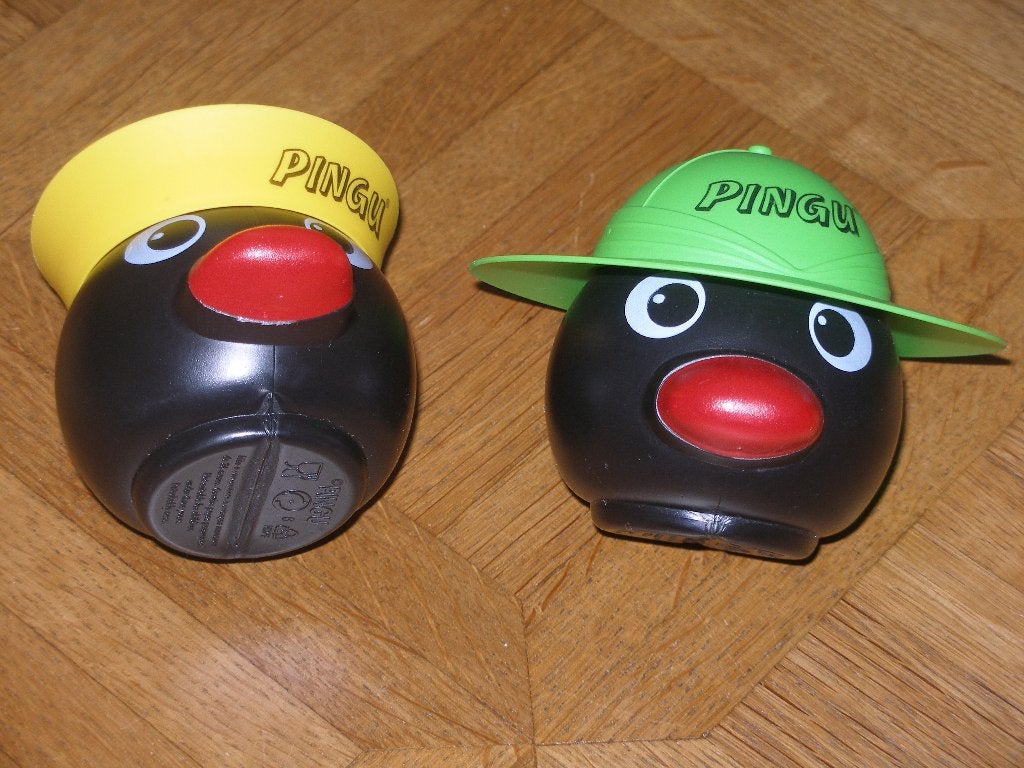 2 pingwing ijsbekers ( vaatwasbestendig ), Ophalen of Verzenden, Zo goed als nieuw