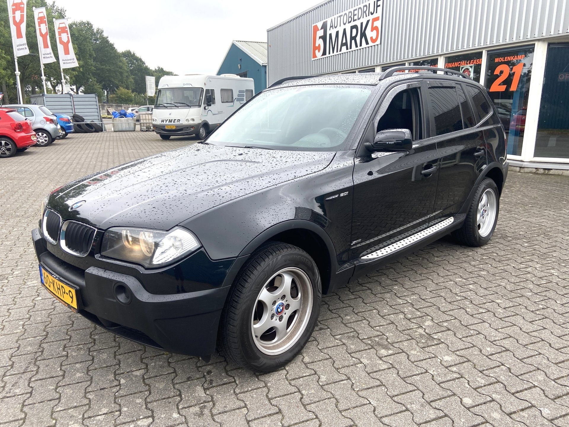 BMW X3 2.0i Business Line, Auto's, Keurmerk '100% Onderhouden', Stof, Zwart, 4 cilinders