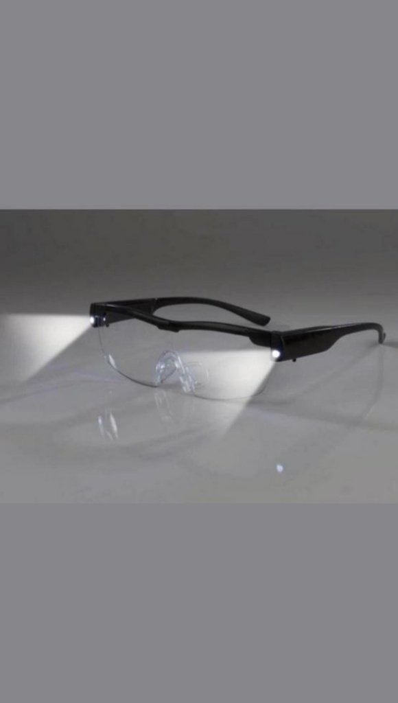 Bril met vergrootglas, Ophalen of Verzenden, Gebruikt, Vergrootglas of Loep