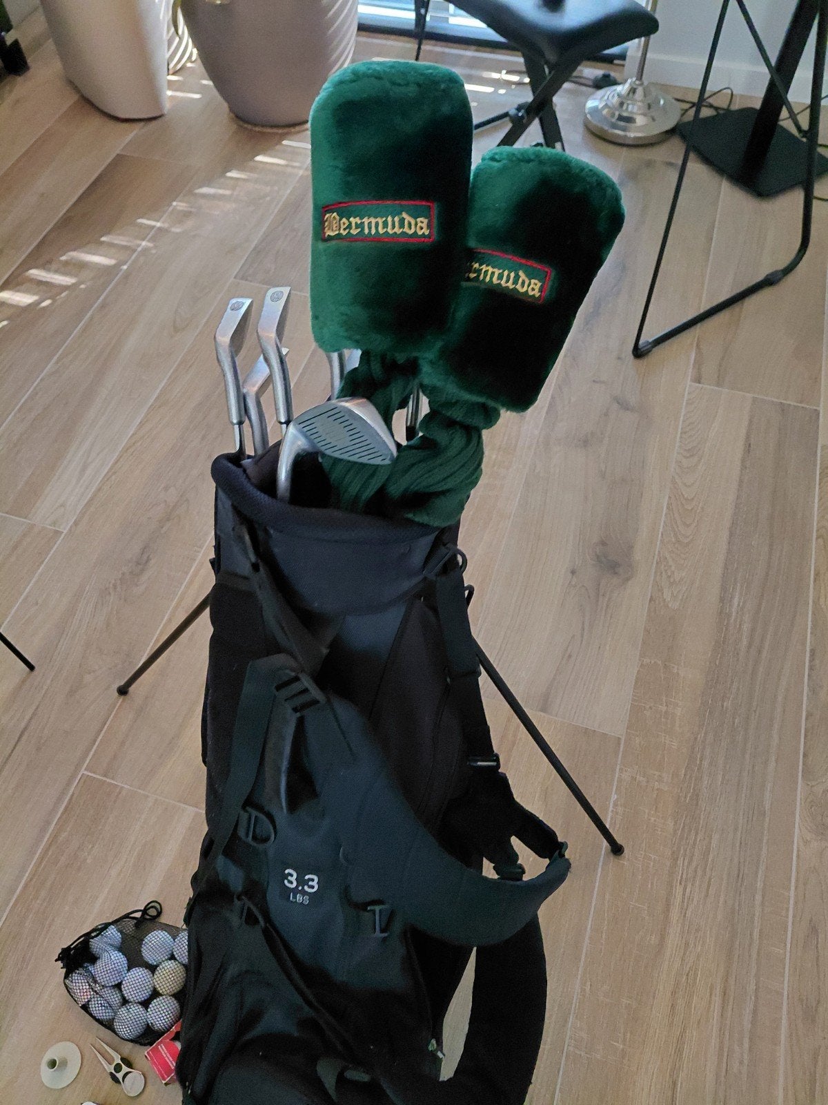 Golfset Big Blast mega force, golfclubs met tas en accesoire, Ophalen, Gebruikt, Set