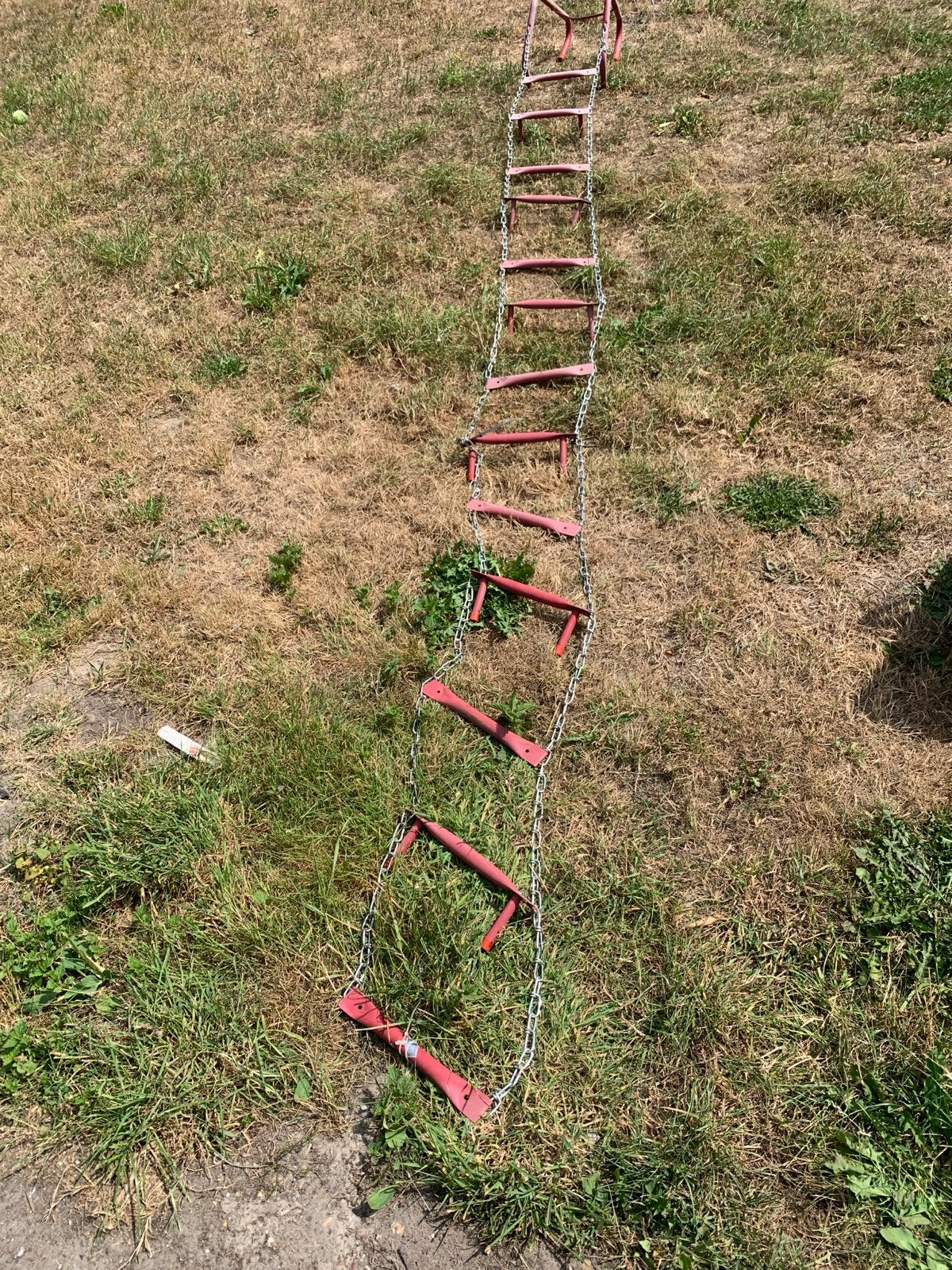 Brandladder / Touwladder voor Boomhut - 5 meter, Ophalen, Gebruikt, Ladder, 4 meter of meer