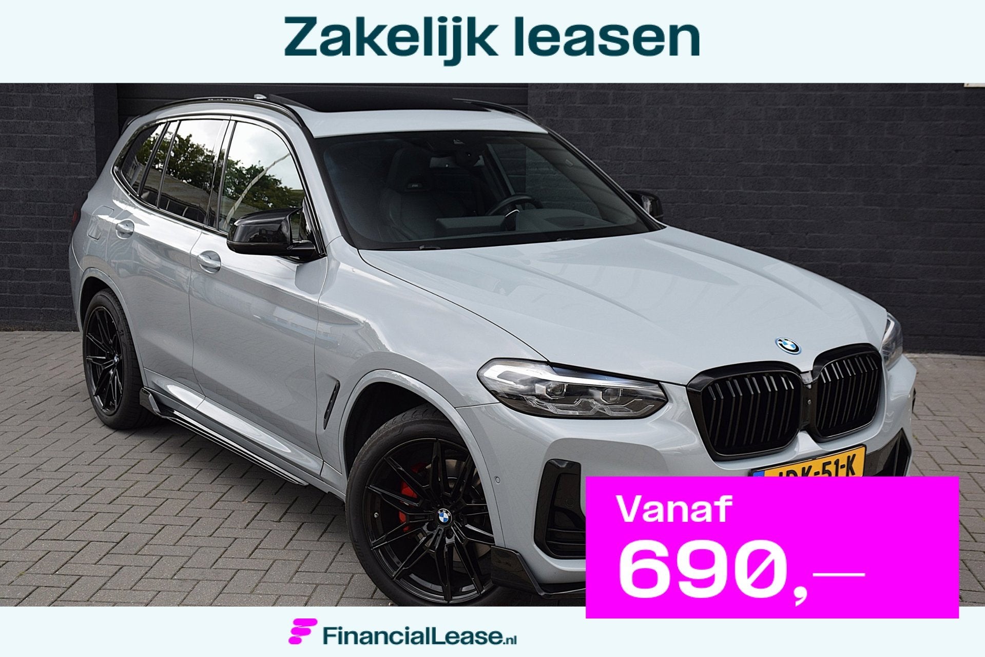BMW X3 XDrive30e*M- Perf Pakket*Pano*360Cam*M-Seats*146Dkm*2, Gebruikt, 2000 kg, Bedrijf, Vierwielaandrijving