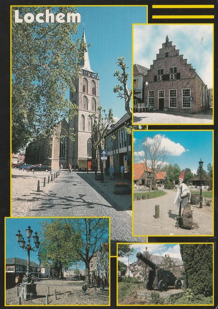 LOCHEM Kerk Plein Museum Wief Kanon, Verzenden, 1980 tot heden, Gelopen, Gelderland